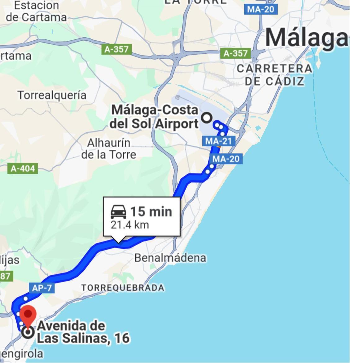 Apartment Las Salinas Boliches Fuengirola Eksteriør billede